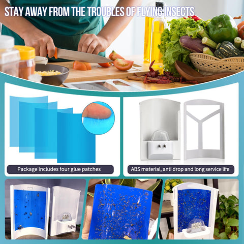 OSVDO Flying Insect Trap disposal is easy and mess-free after use.
