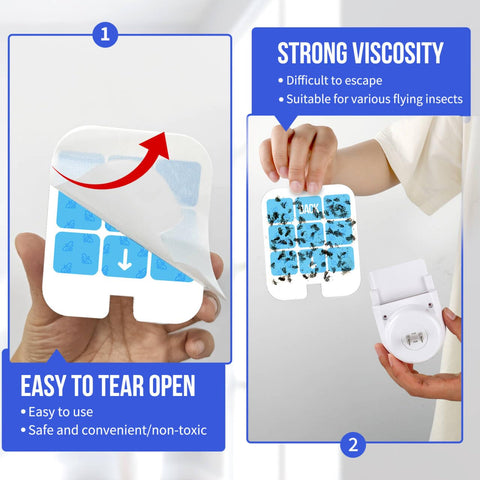 osvdo glue-card trap installation for quick, clean changes