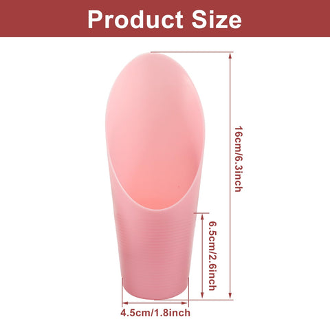 OSVJE bonsai soil scoop flat-bottom design for stable soil transfer.