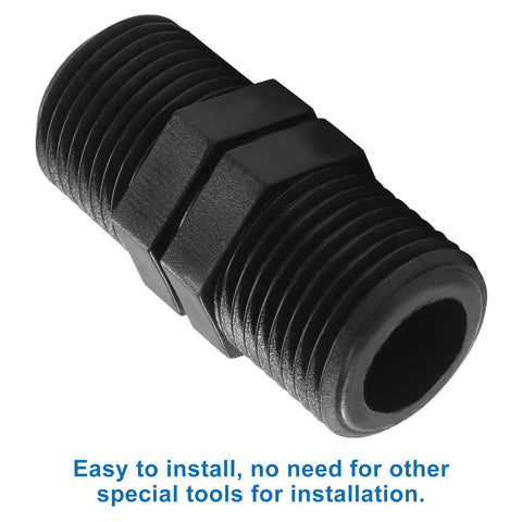 OSVJE easy installation illustration emphasizing tool-free setup for irrigation upgrades.