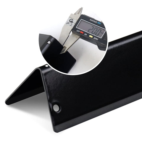 OTAMECE heat deflectors 12-1/2 by 4-1/4 inch guard burners and reduce flare