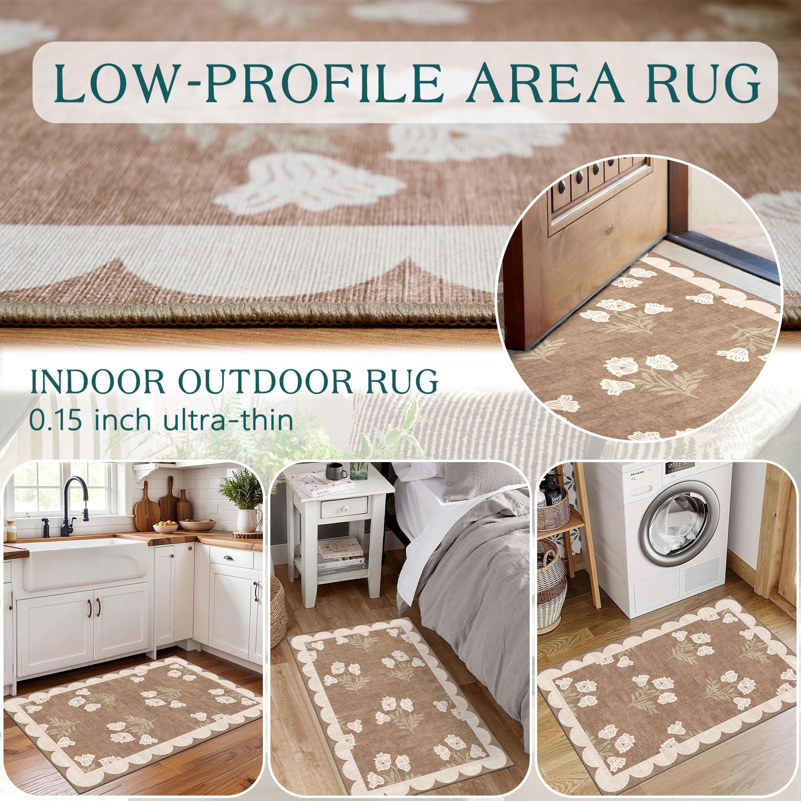 Othilic indoor/outdoor doormat withstands year-round outdoor conditions