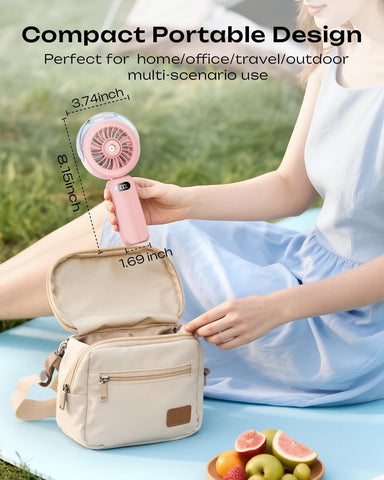 Otlonpe misting feature delivers cooling relief during travel and hot days.