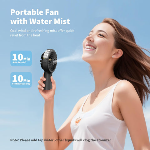 Otlonpe misting fan with desk base for stable indoor use.