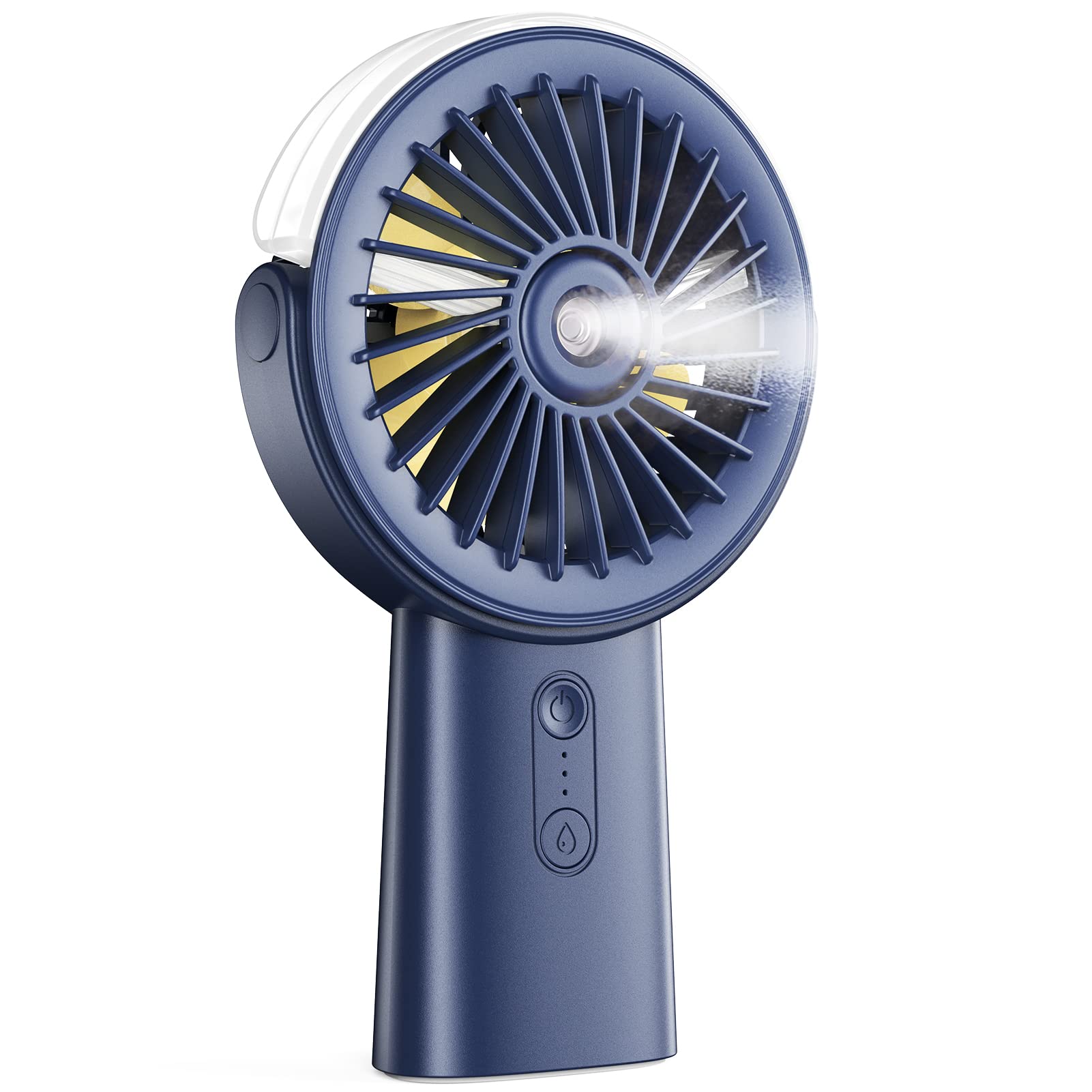 Otlonpe handheld misting fan cooling on the go