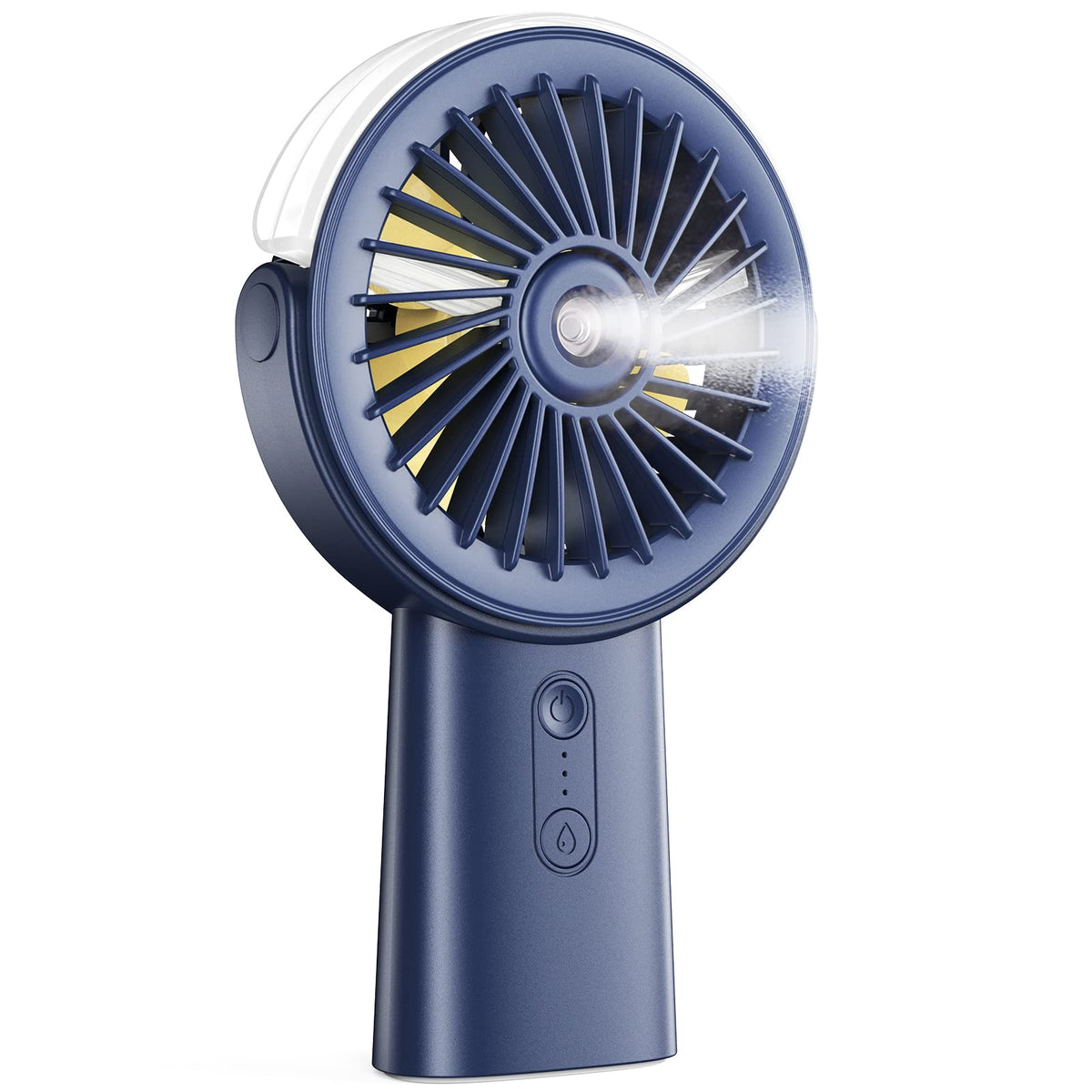 Otlonpe handheld misting fan cooling on the go