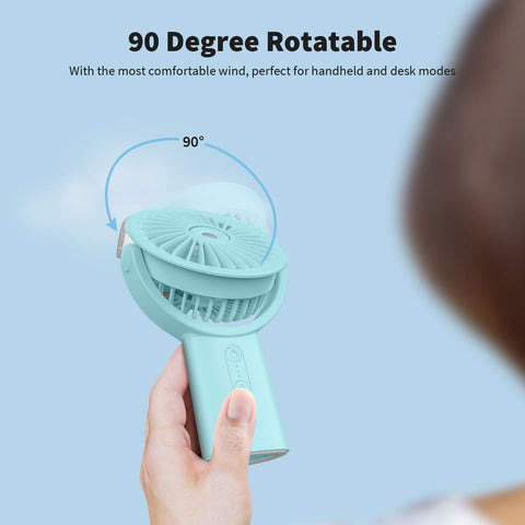 Otlonpe misting fan delivers mist and breeze to beat heat
