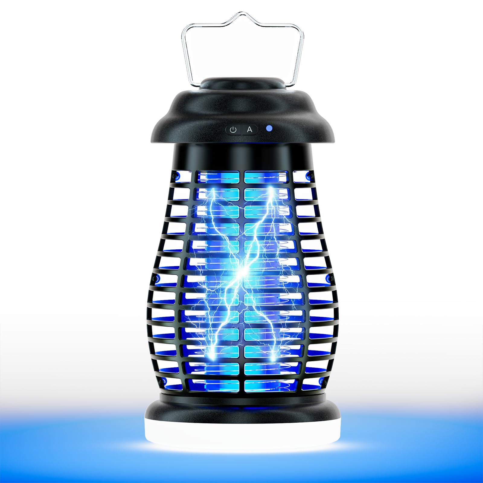 Otlotrte Bug Zapper front view highlights cordless design for easy patio use.