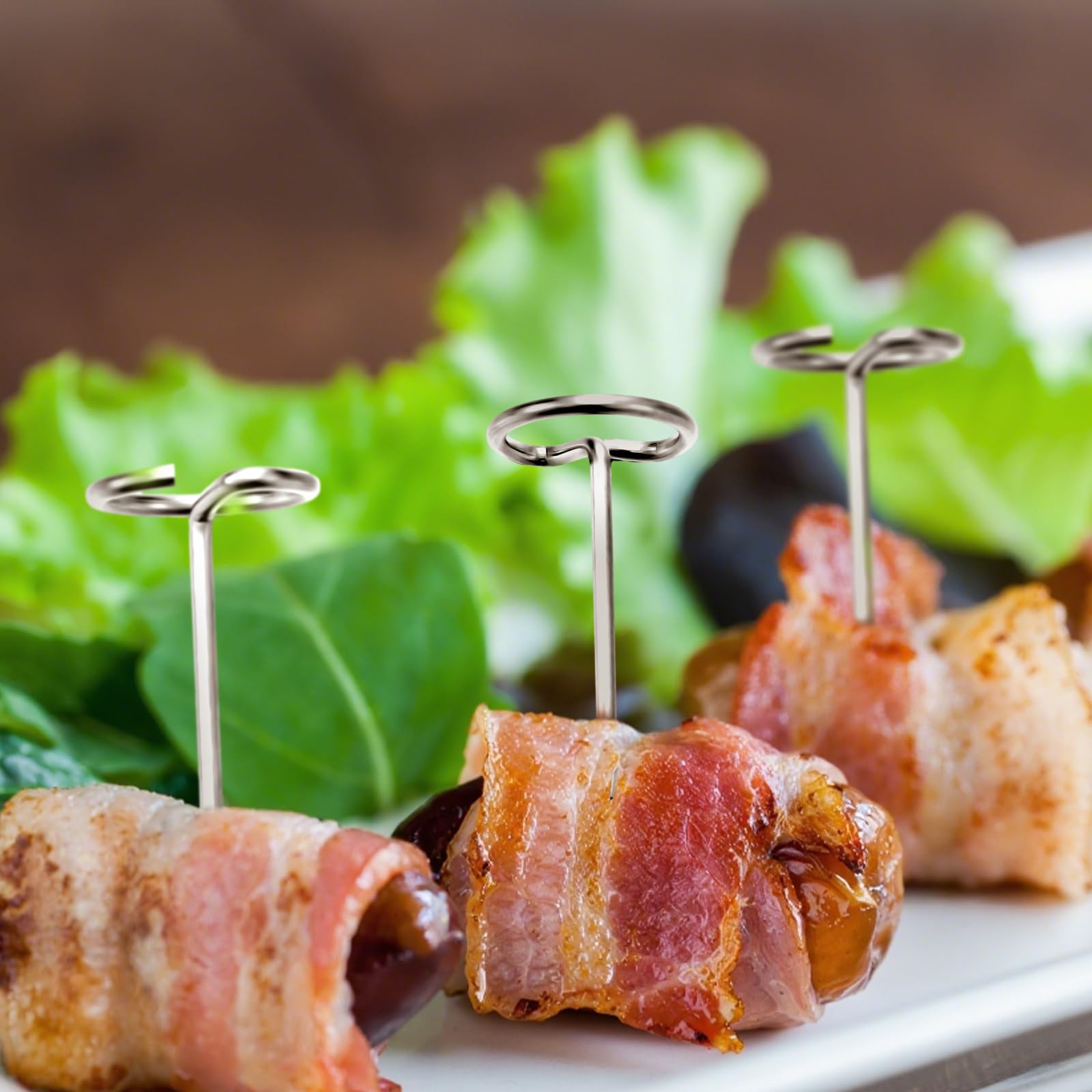 Rustproof stainless steel ensures durable performance for outdoor cooking.