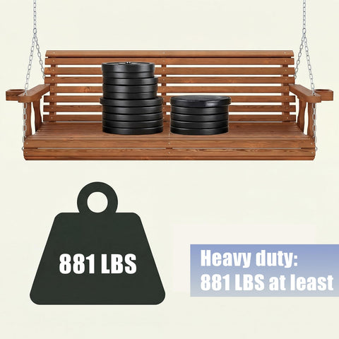 Rustproof silver hardware ready for indoor or outdoor hanging projects.