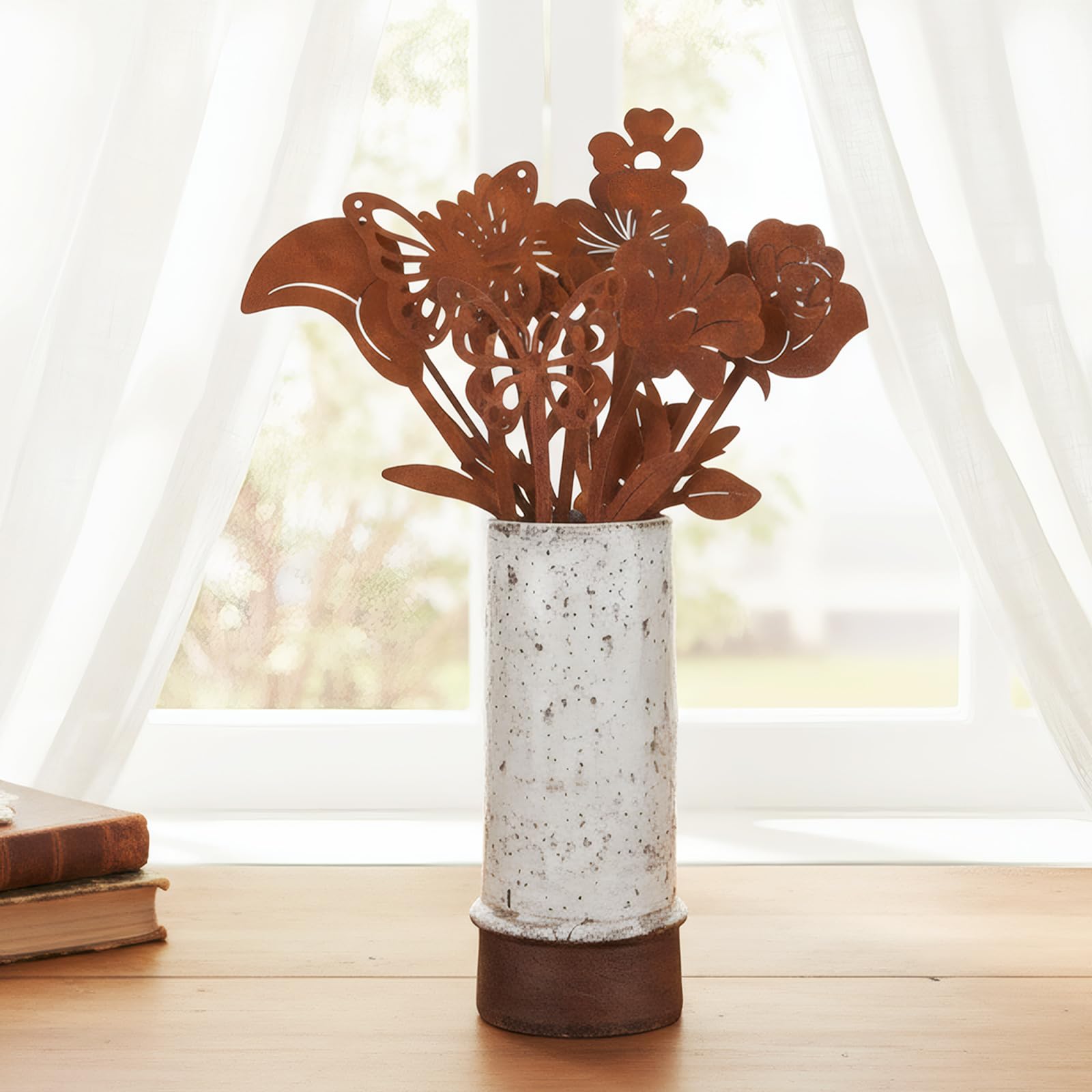 Otoolling durable rusty finish keeps character through all seasons