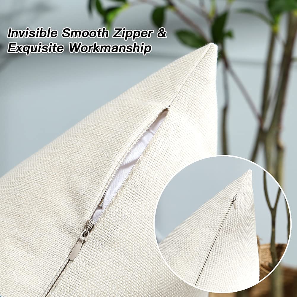 OTOSTAR pillow cover 18x18 with durable stitching for long-lasting use.