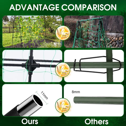 OTOSUNNY vertical-space optimization keeps garden tidy and plants organized.