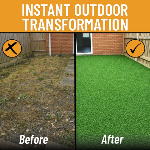 Ottomanson turf suited for indoor and outdoor setups in all weather.
