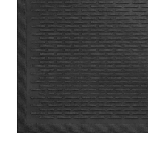 Ottomanson rubber entrance mat offers versatile use for doors, patios, or commercial spaces.