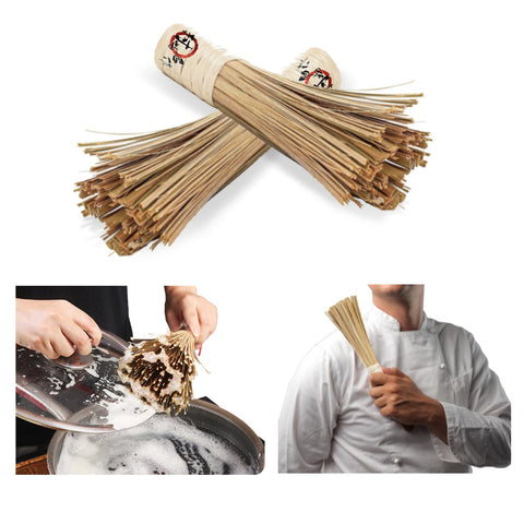 OTYFGHD multi-use kitchen brush for pots, pans, and grilling utensils.