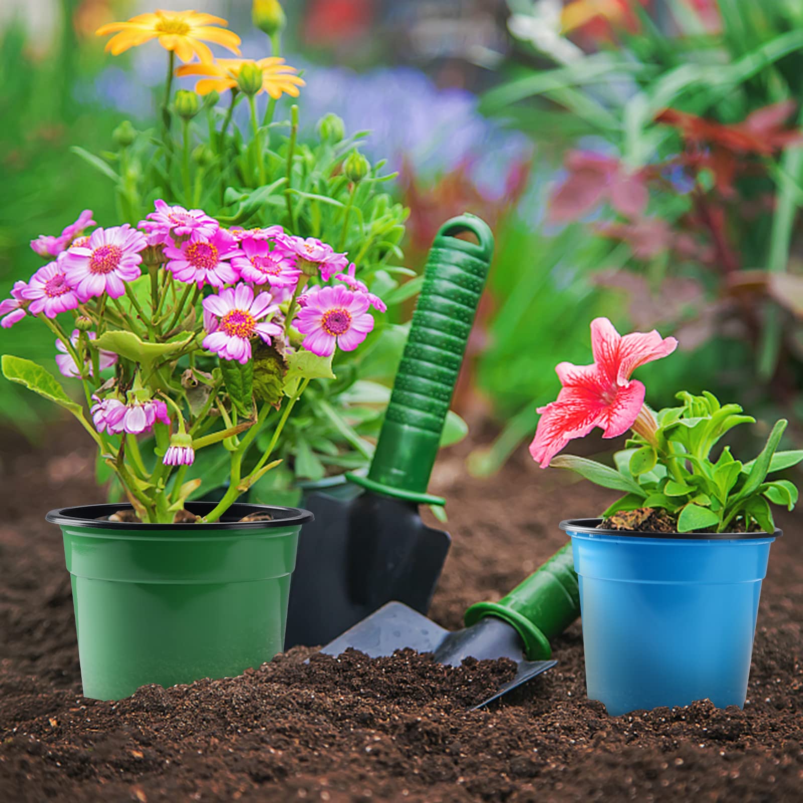 Oubest easy-transplanting pots squeeze-out seedlings with minimal root disturbance