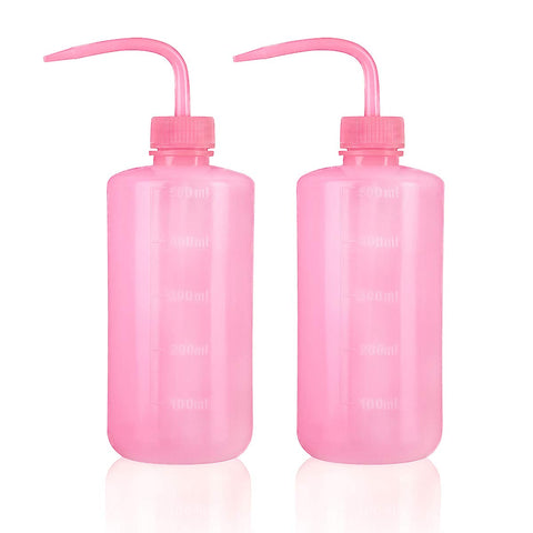 Oubest squeeze bottle pink 500ml for precise root irrigation at the plant base