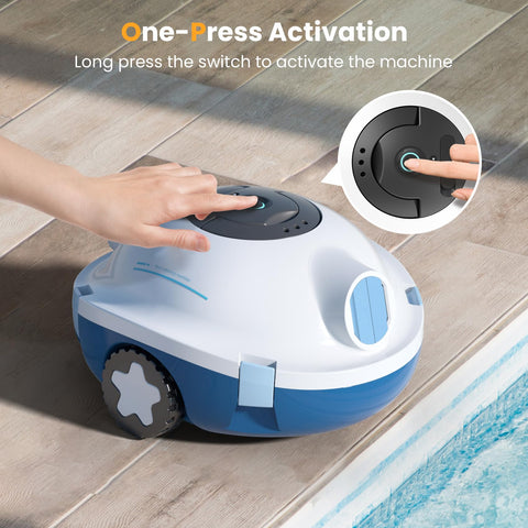 OUCAXIA Y10-ipx8-waterproof design withstands splashes during use.
