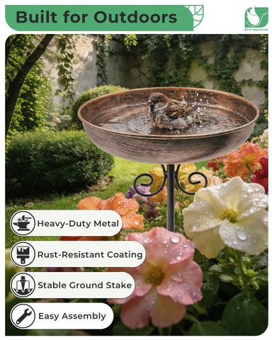 OUISJYER easy-cleaning design simplifies maintenance for outdoor spaces.