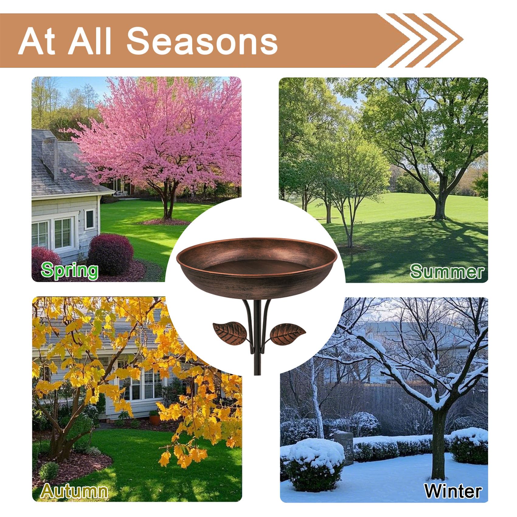 OUISJYER stable garden decor, ideal for patios, lawns, and decks
