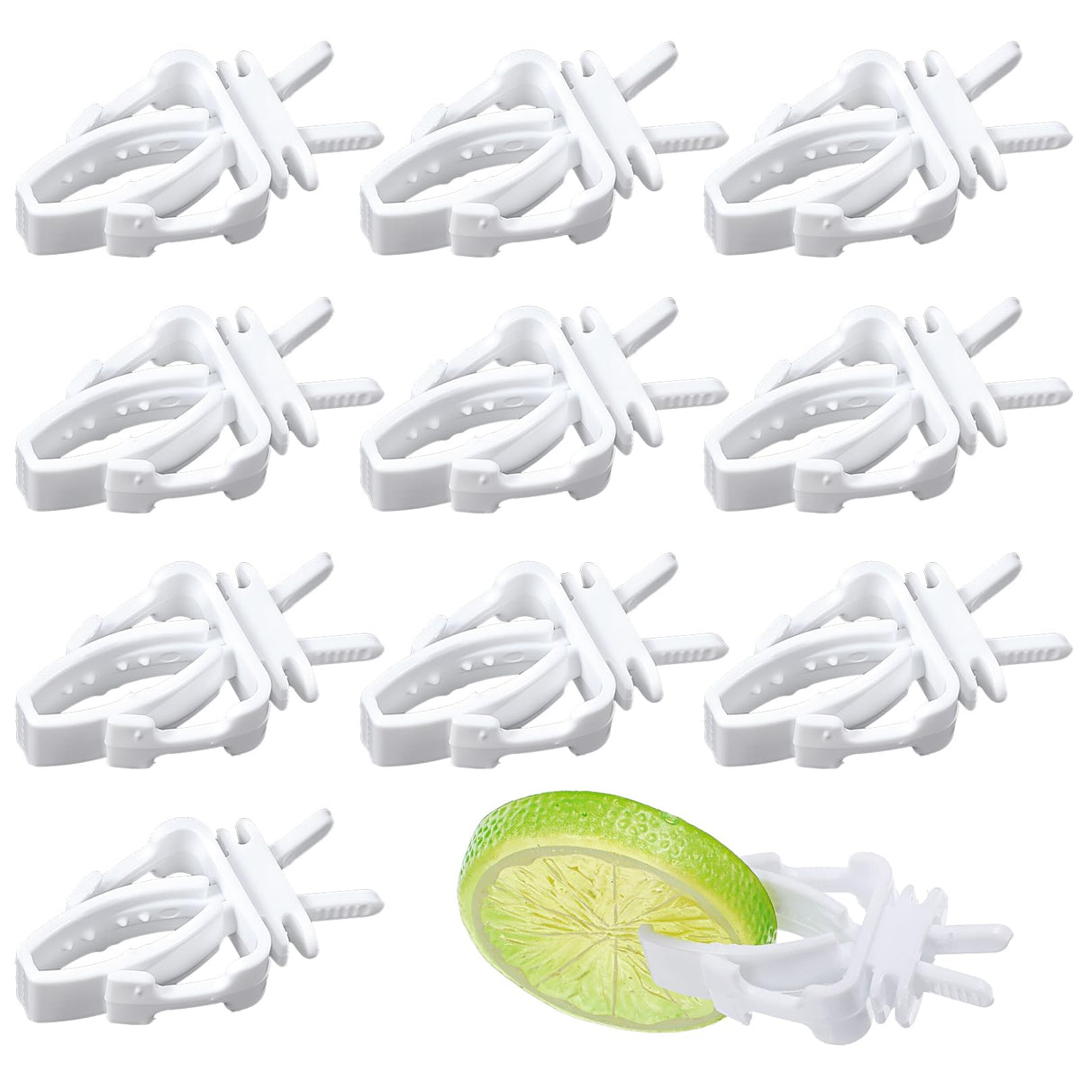 Ouligay bird cage food holder with millet clip for secure feeding