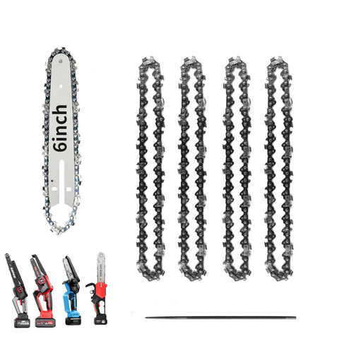 Oulisen 6 inch mini chain assembly for quick, clean cuts on cordless saws