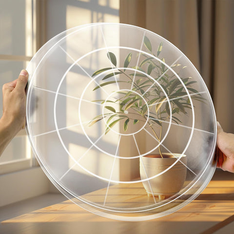 OUPSAUI tray protects floors by catching soil and drainage