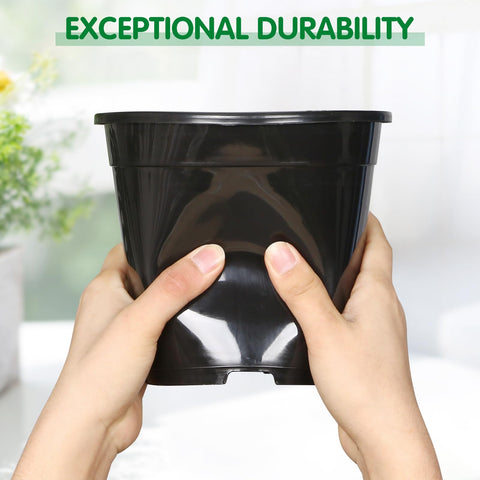 OUPSAUI nursery pot set packaging demonstrates ten-pack convenience.