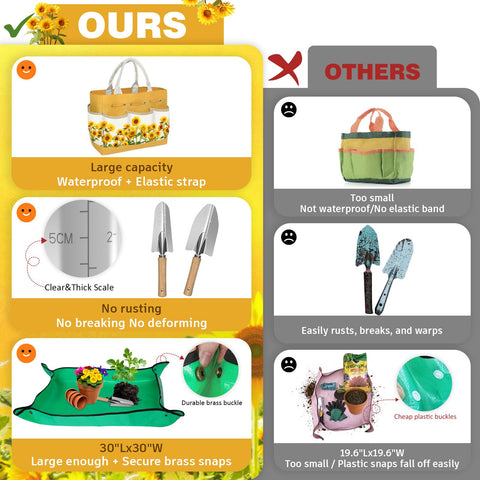 Ourrest garden trowel ideal for digging and transplanting in beds.