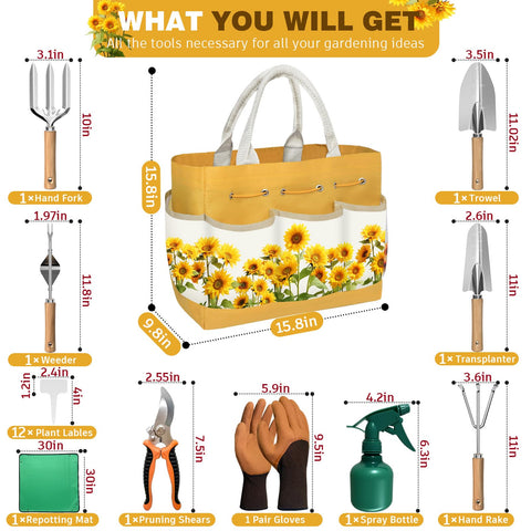 Ourrest hand rake shown for precise soil work with ergonomic grip.
