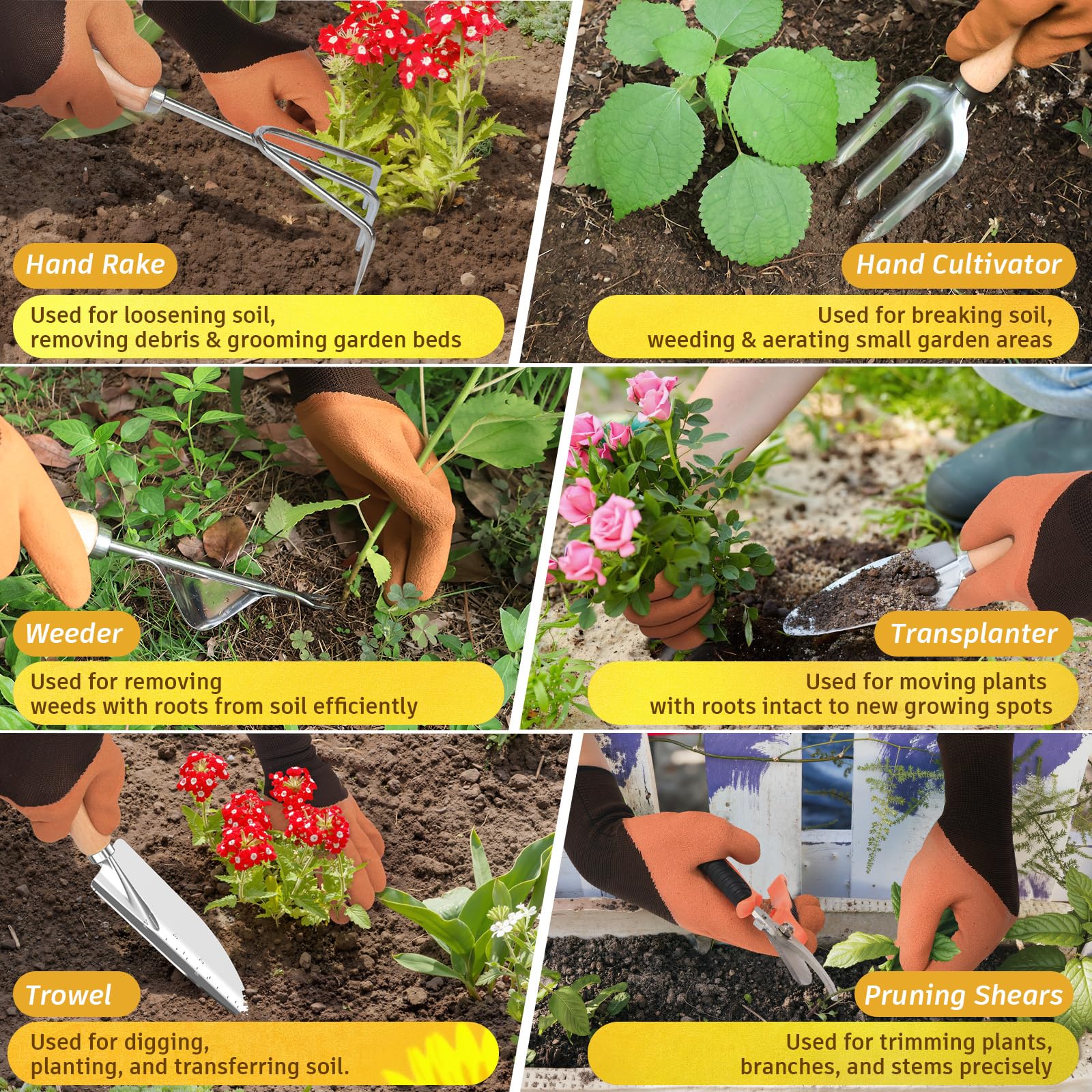 Ourrest repotting mat provides a tidy workspace for potting projects.