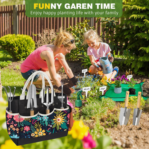 OUREST 8 oz spray bottle and garden gloves protect hands during watering.
