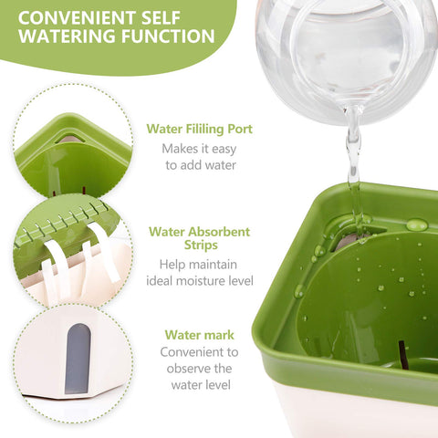 OurWarm dual-layer planting system promotes airier soil and healthier roots.