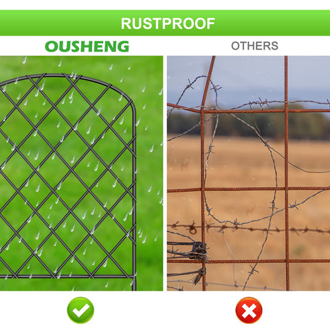 OUSHENG cable-tie design enables quick, one-person installation.