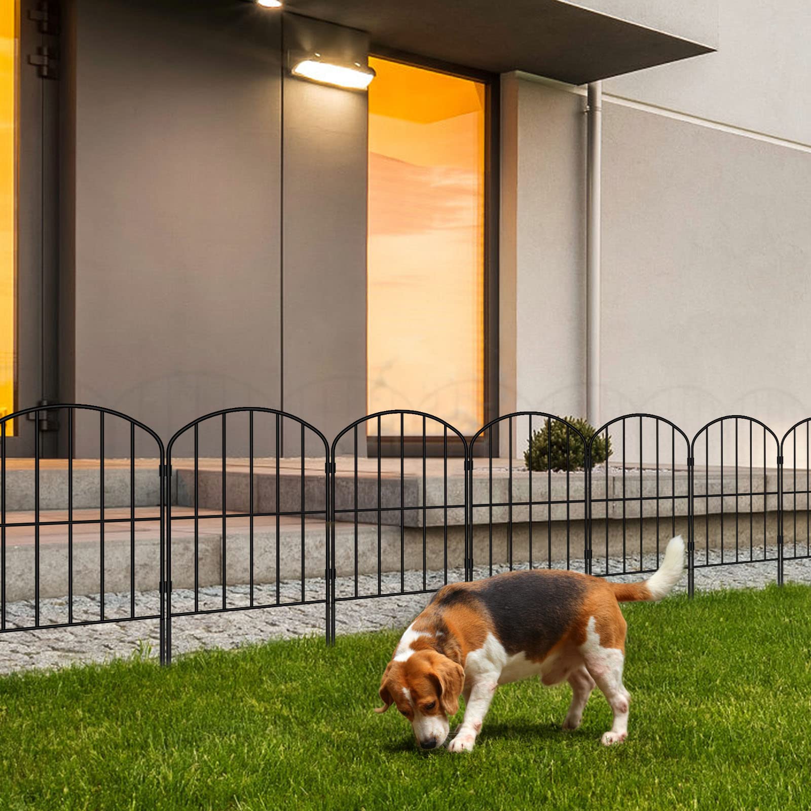 OUSHENG sturdy metal fencing installs quickly and stores compactly when not in use.