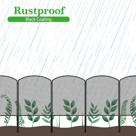 OUSHENG rustproof-coated fence resists weather for reliable outdoor use