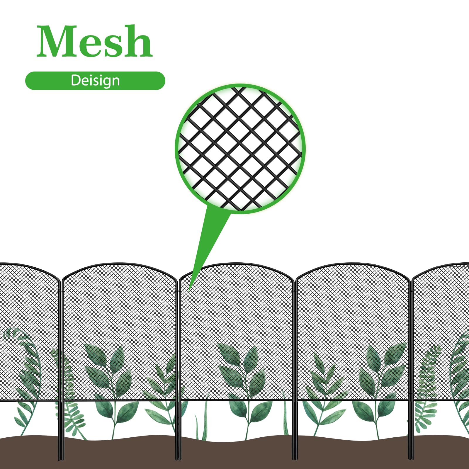 OUSHENG rustproof metal wire panels durability for outdoor borders