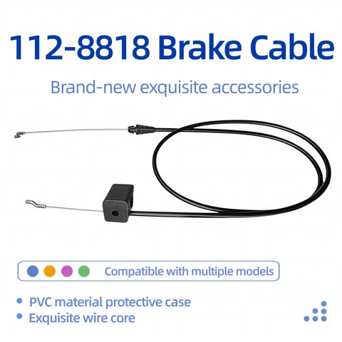 OUSTUE brake cable in action during mowing for smooth blade control