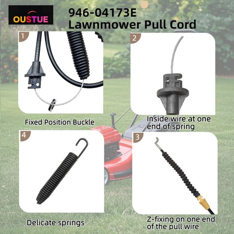 OUSTUE conduit and inner wire length detail for accurate sizing.