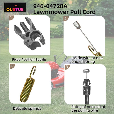 OUSTUE drive cable compatibility with Craftsman models for flexible maintenance