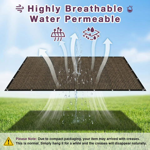Outaro Mocha shade cloth privacy-use shows seclusion while keeping outdoor light.