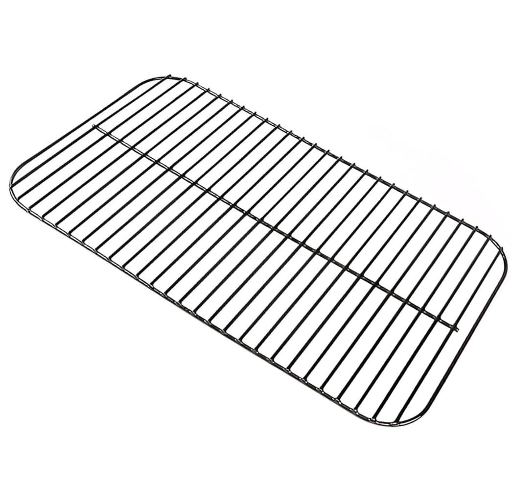 Outdoor Bazaar replacement porcelain cooking grid for 3-burner Walmart Expert Grill showing fit