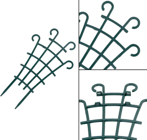 Indoor/outdoor trellis kit designed for flexible container planting and vine training.