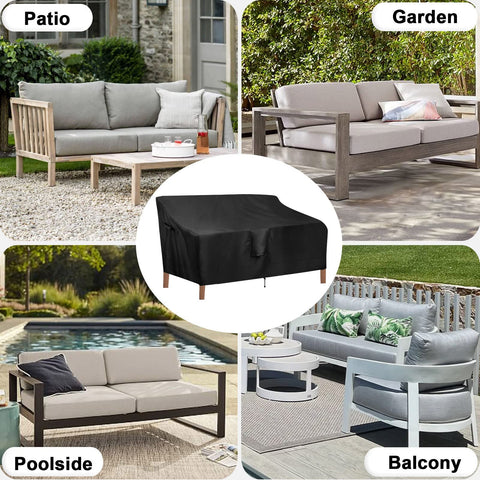 OutdoorLines sized 58x32.5x31 inches for snug sofa fit.