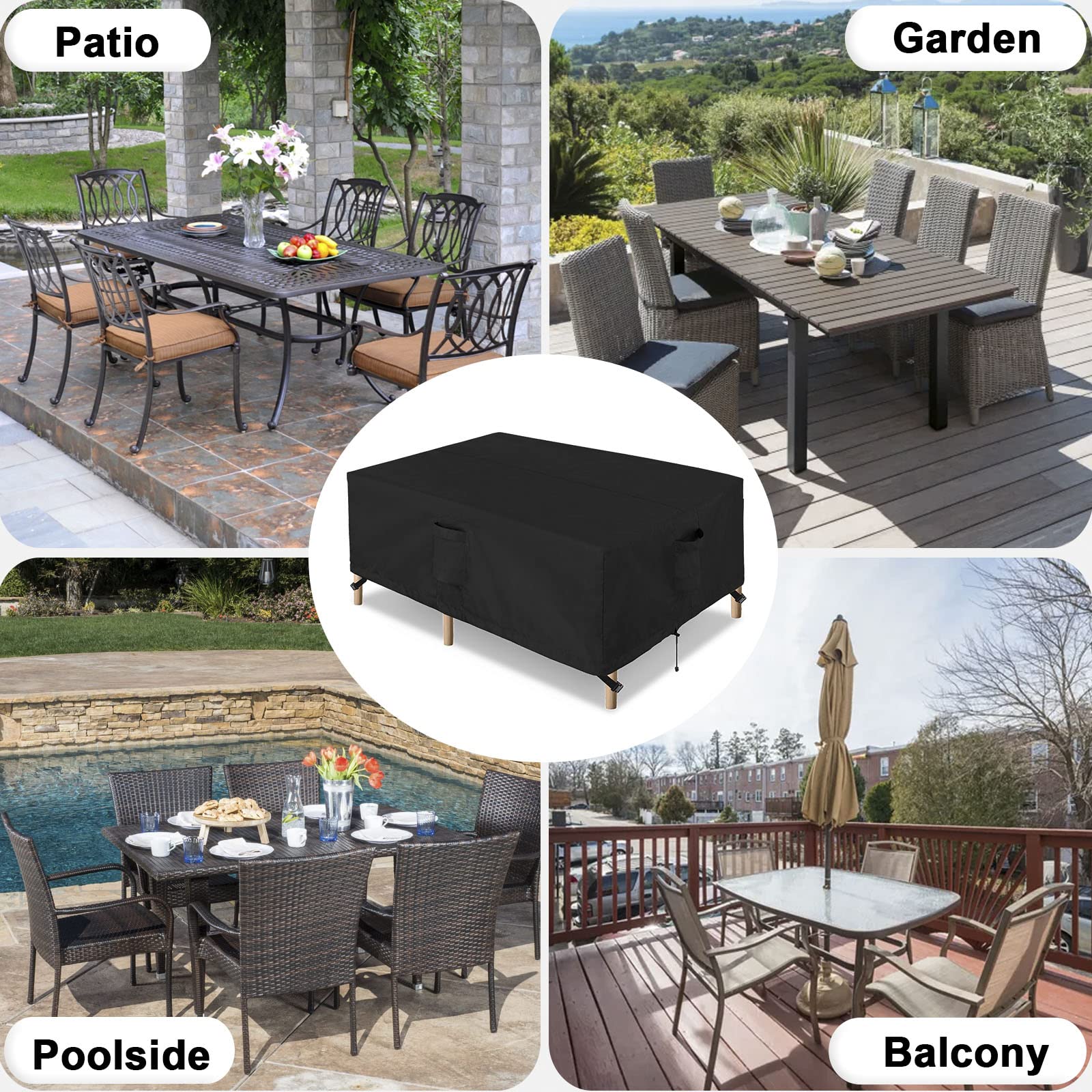 OutdoorLines padded handles make fitting and removal a breeze.