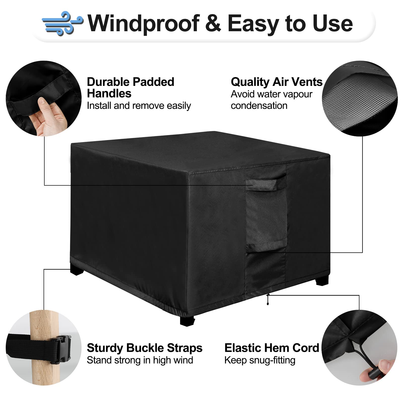 OutdoorLines air vents reduce condensation for lasting comfort
