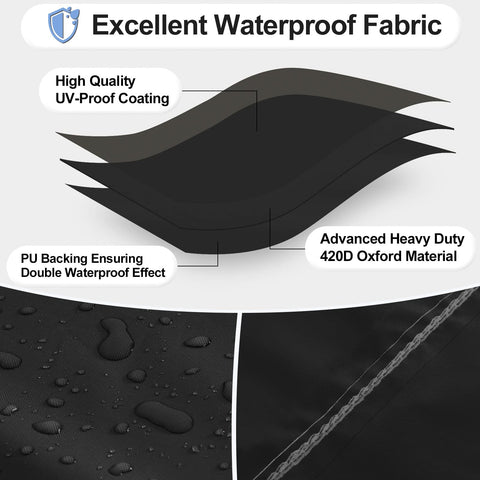 OutdoorLines windproof design with buckles keeps cover securely in place.