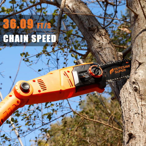 OUTESAWSUPER complete kit includes bar, chain, and cover for ready use
