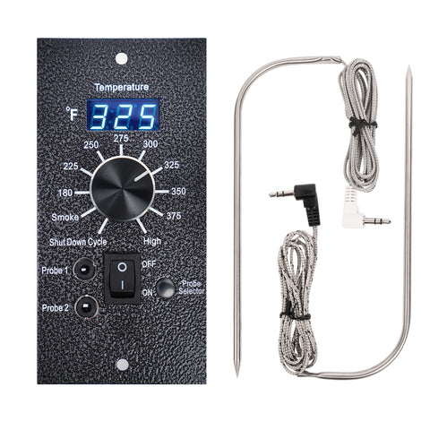 OUTGIK digital thermostat panel close-up for precise temperature control